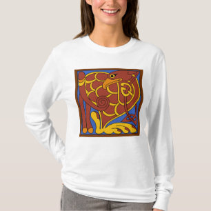 Buch Kells keltischer Knoten Mittelalterlicher Vog T-Shirt