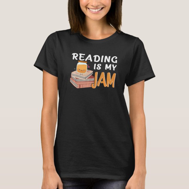 Buch lesen Lehrer Bücher lesen Nerd Lesen ist mein T-Shirt (Vorderseite)
