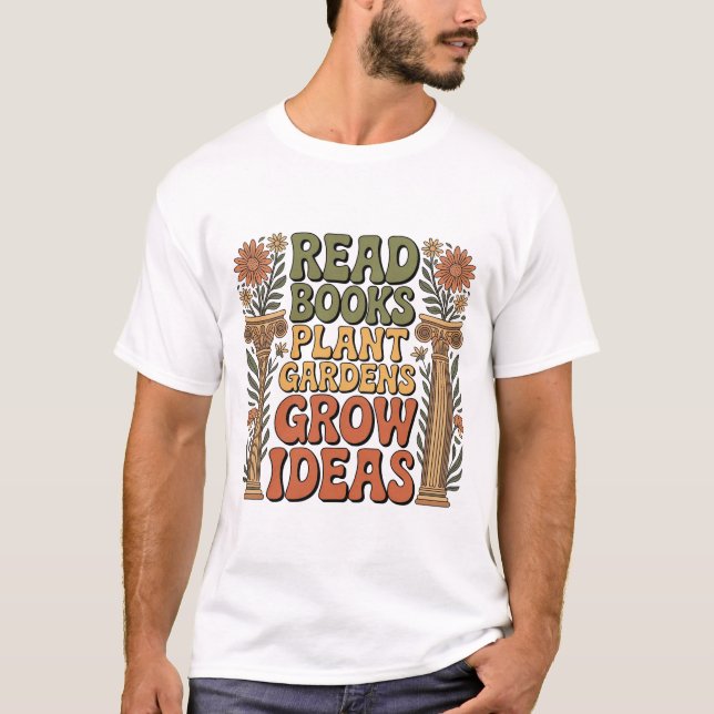 Buch lesen  T-Shirt (Vorderseite)