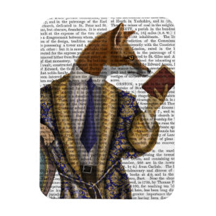 Buch-LeserFox Magnet