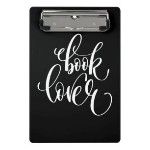 Buch-Liebhaber Mini Klemmbrett