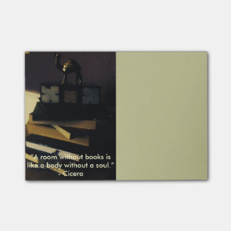Buch-Liebhaber Post-it Klebezettel