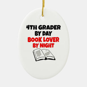 Buch Lover 4. Klasse Keramikornament