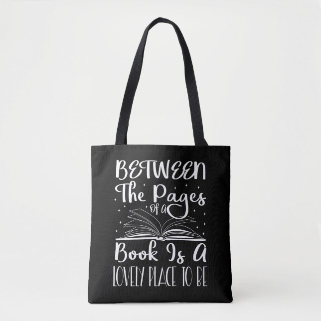 Buch Lover Bookworm Nerd Literarische Bibliotheksg Tasche (Vorderseite)
