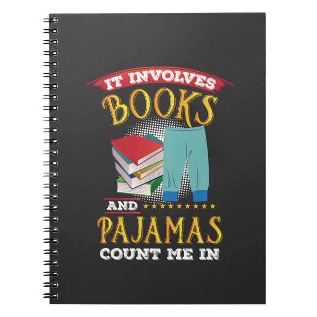 Buch Lover - Bücher und Pajamas (Vorderseite)