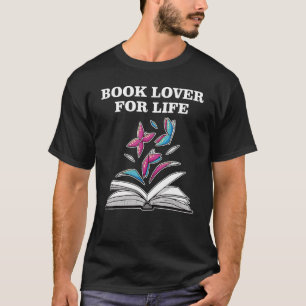 Buch Lover für Leben_2 T-Shirt