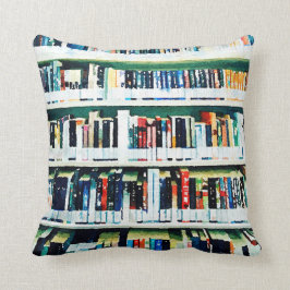 Buch Lover Geschenk, Bücherkissen Kissen