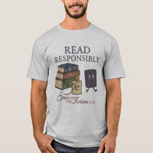 Buch Lover Men's T - Shirt literarisches T-Shirt