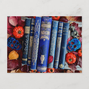 Buch Lover's Halloween Postkarte