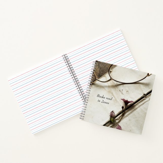 Buch mit winzigen Blume (Innenseite)