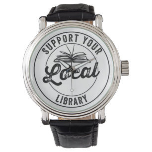 Buch, Nerd, Buchwurm, Leser, Literatur Armbanduhr