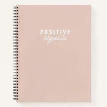 Buch Positive Aspects Simple Notebook