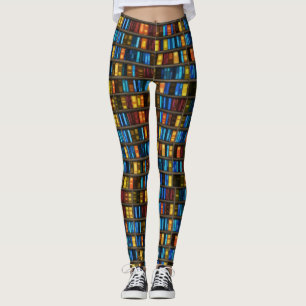 Buch-Regal-Leggings Leggings