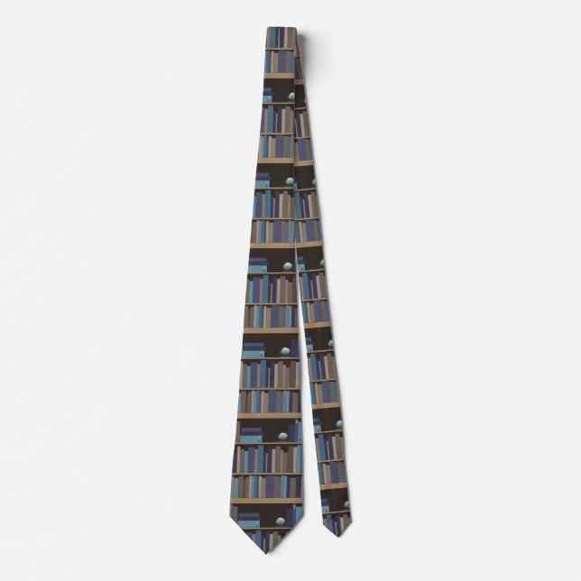 Buch-Regale des Buch-Bibliotheks-Lehrer-Ablesens Krawatte (Vorderseite)