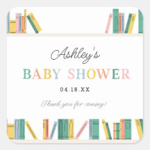 Buch Theme Storybook Baby Shower