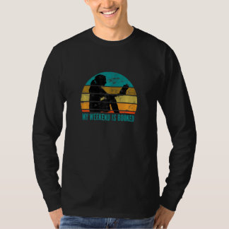 Buch und Leser Mein Wochenende ist komplett ausgeb T-Shirt