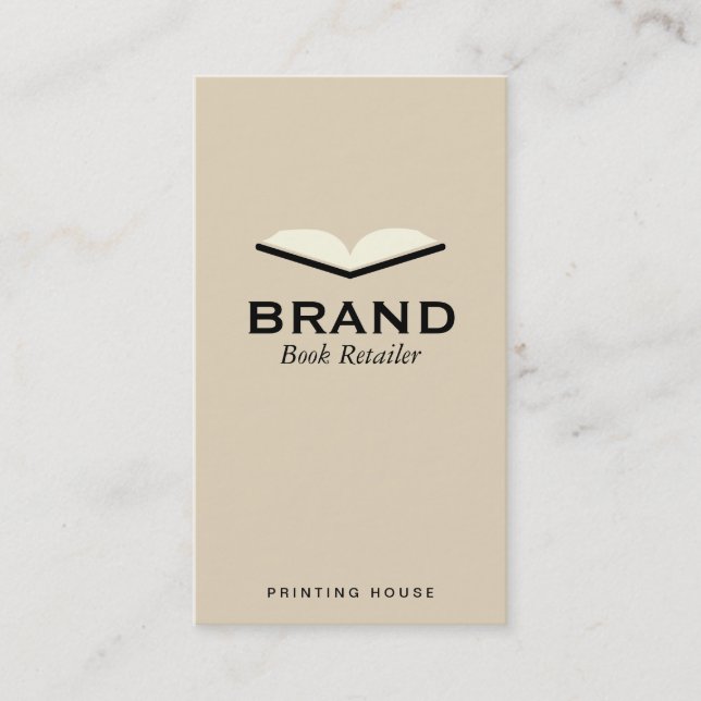 Buch Visitenkarte (Vorderseite)