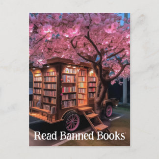 Buch Wagenlesene Bücher Postkarte