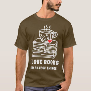 Buch Worm Reading Club Lehrer Bibliothekar T-Shirt