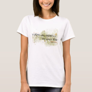 Buch-Zitat-Damen-Bluse T-Shirt