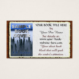 Buchabdeckung für Autoren/Autoren: Zeitalter Werbe