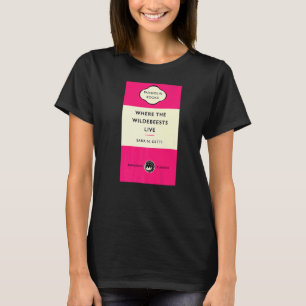 Buchabdeckung, wo die Wildebeests Sara N Erreichba T-Shirt