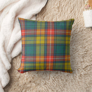 Buchanan Ancien Tartan Motif Jeu Oreiller