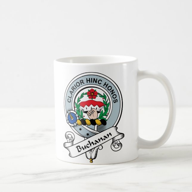 Buchanan-Clan-Abzeichen Kaffeetasse (Rechts)