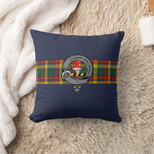 Buchanan Clan Abzeichen Throw Kissen