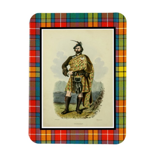 Buchanan Clansman Magnet (Vertikal)
