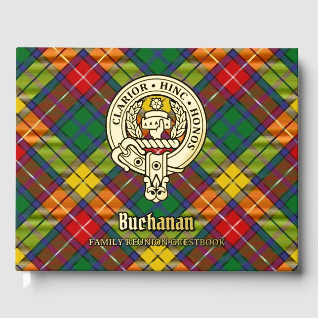 Buchanan Family Wiedersehen Gästebuch (Vorderseite)