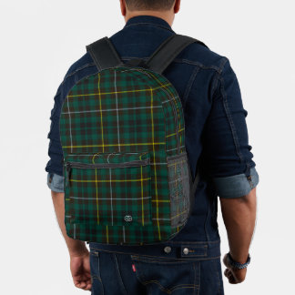 Buchanan Jagd #2 Tartan Bedruckter Rucksack