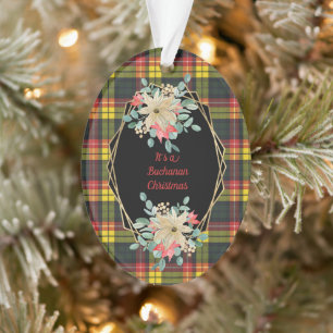 Buchanan Modern Original Scottish Tartan Ornament