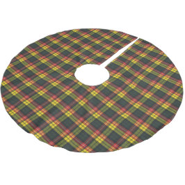 Buchanan Modern Scottish Tartan Polyester Weihnachtsbaumdecke