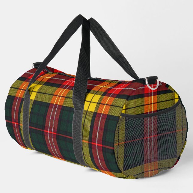 Buchanan Modern Tartan Duffle Bag (Rechte Ecke)