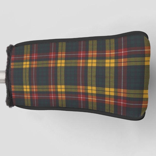 Buchanan Modern Tartan Golf Headcover (Vorderseite)