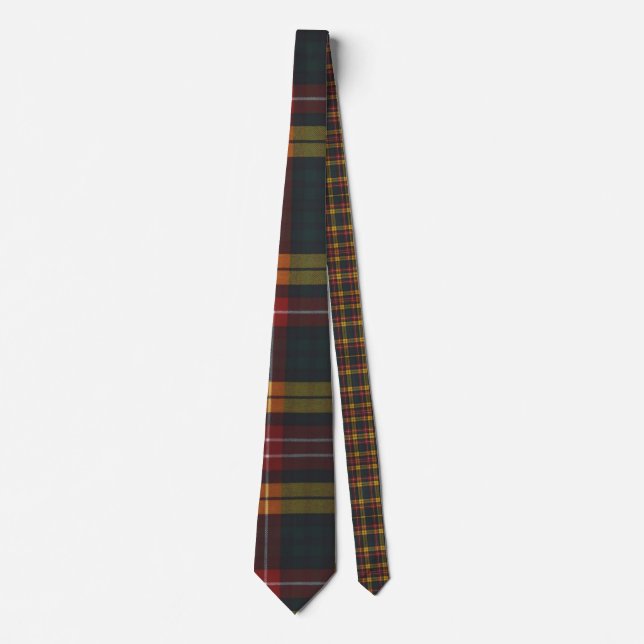 Buchanan Modern Tartan Krawatte (Vorderseite)