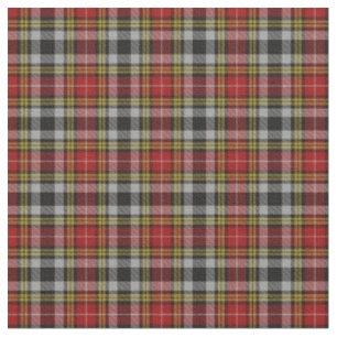 Buchanan Old Dress Scottish Clan Tartan Kariert Stoff