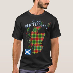 Buchanan Scottish Clan Tartan Scotland T-Shirt