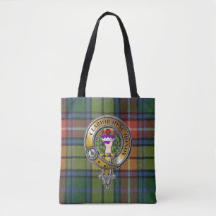 Buchanan Tartan & Abzeichen Tasche