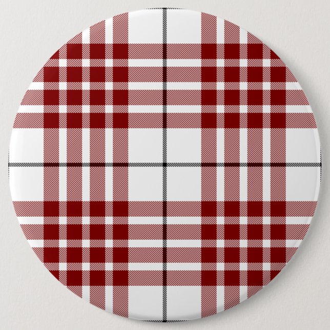 Buchanan tartan kariert button (Vorderseite)
