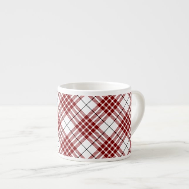 Buchanan tartan kariert espressotasse (Vorderseite Rechts)