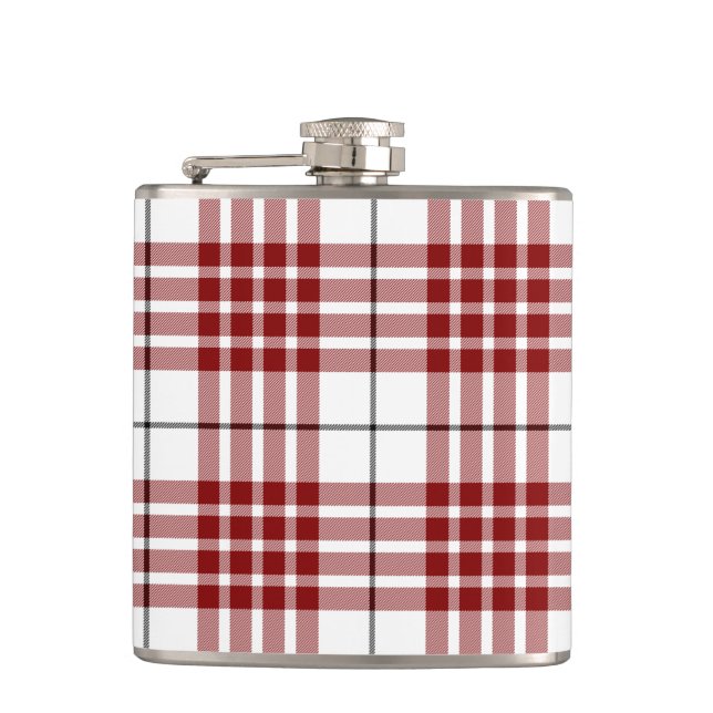 Buchanan tartan kariert flachmann (Vorderseite)