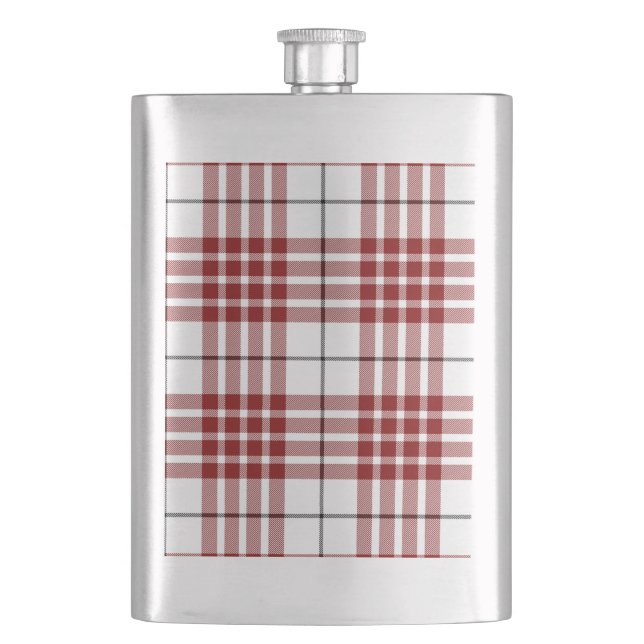 Buchanan tartan kariert flachmann (Vorderseite)