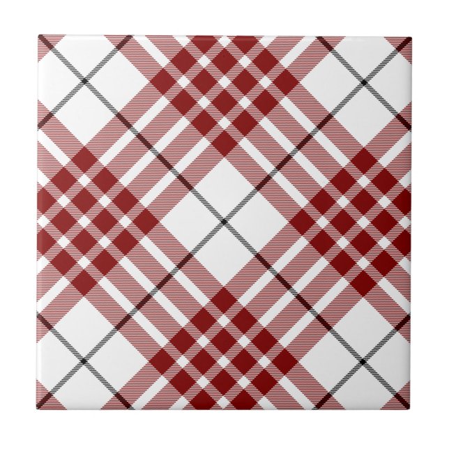 Buchanan tartan kariert fliese (Vorderseite)