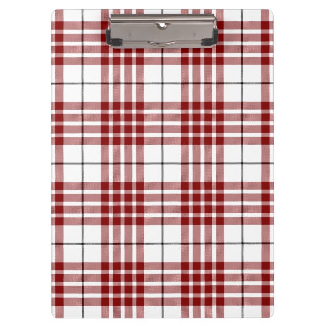 Buchanan tartan kariert klemmbrett (Vorderseite)