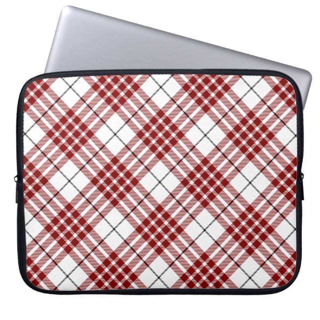 Buchanan tartan kariert laptopschutzhülle (Vorderseite)