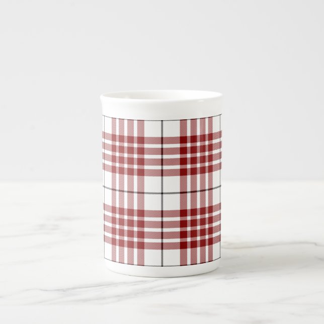 Buchanan tartan kariert prozellantasse (Vorderseite)