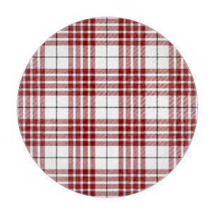 Buchanan tartan kariert schneidebrett