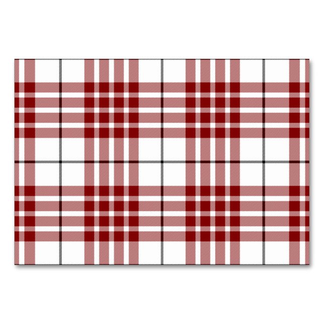 Buchanan tartan kariert tischnummer (Vorderseite)